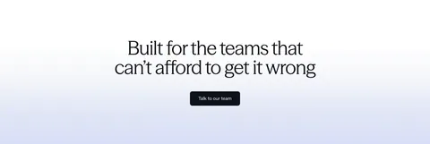 Concourse call-to-action section: centered headline and dark button over a white-to-lavender dot-grid background