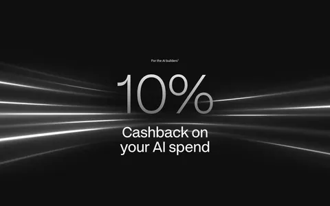 Plasma value proposition section: oversized silver 10% figure and centered tagline over white light streaks on black