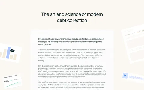 Rezolv about & mission section: centered headline above a founders letter with signatures, flanked by faded UI fragments on cream
